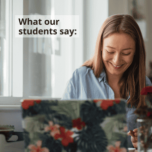 What our students say v2 Student testimonials
